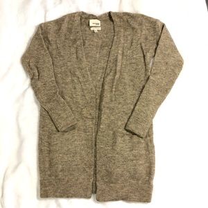 Aritzia Wilfred Free Wool Alpaca mix cardigan